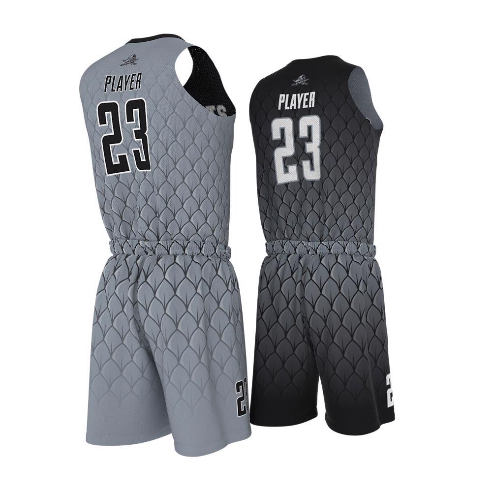Custom Reversible Basketball Uniform Sets Wholesale Price Professional Breathable Basketball Jersey - view 7