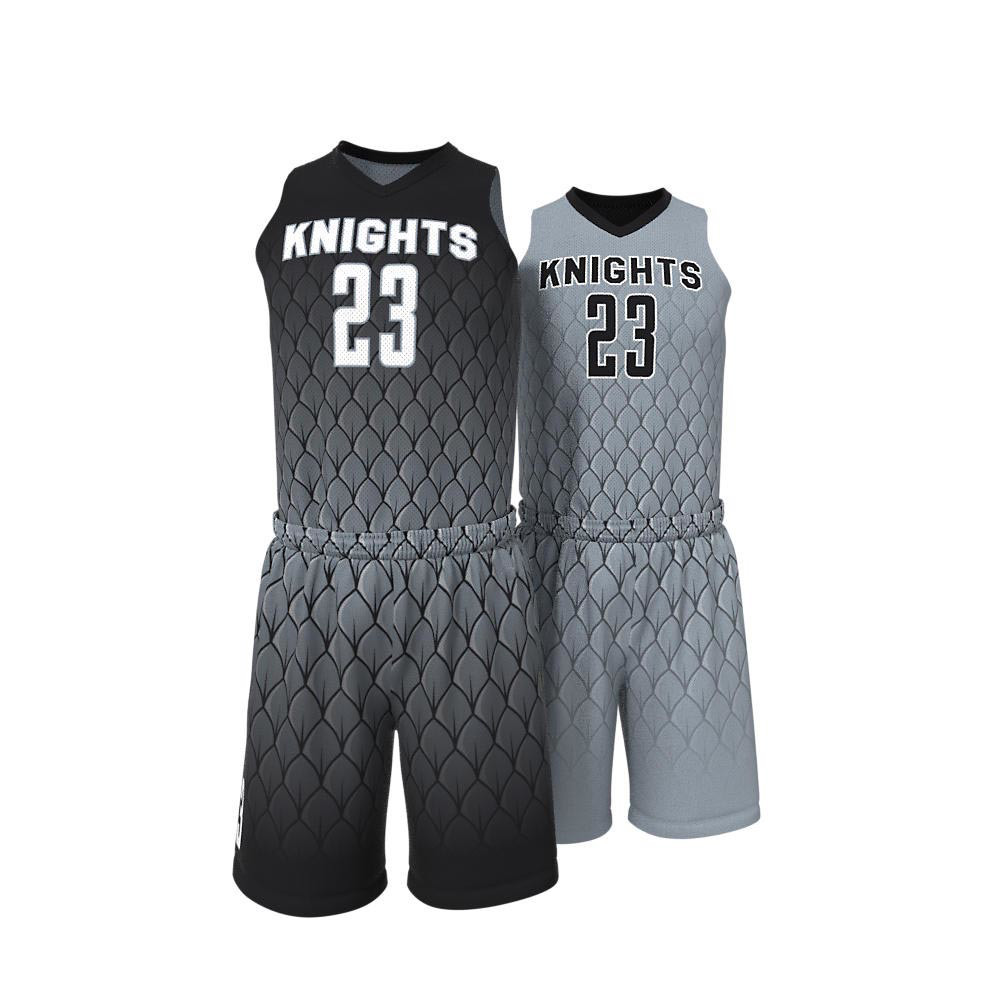 Custom Reversible Basketball Uniform Sets Wholesale Price Professional Breathable Basketball Jersey - view 10