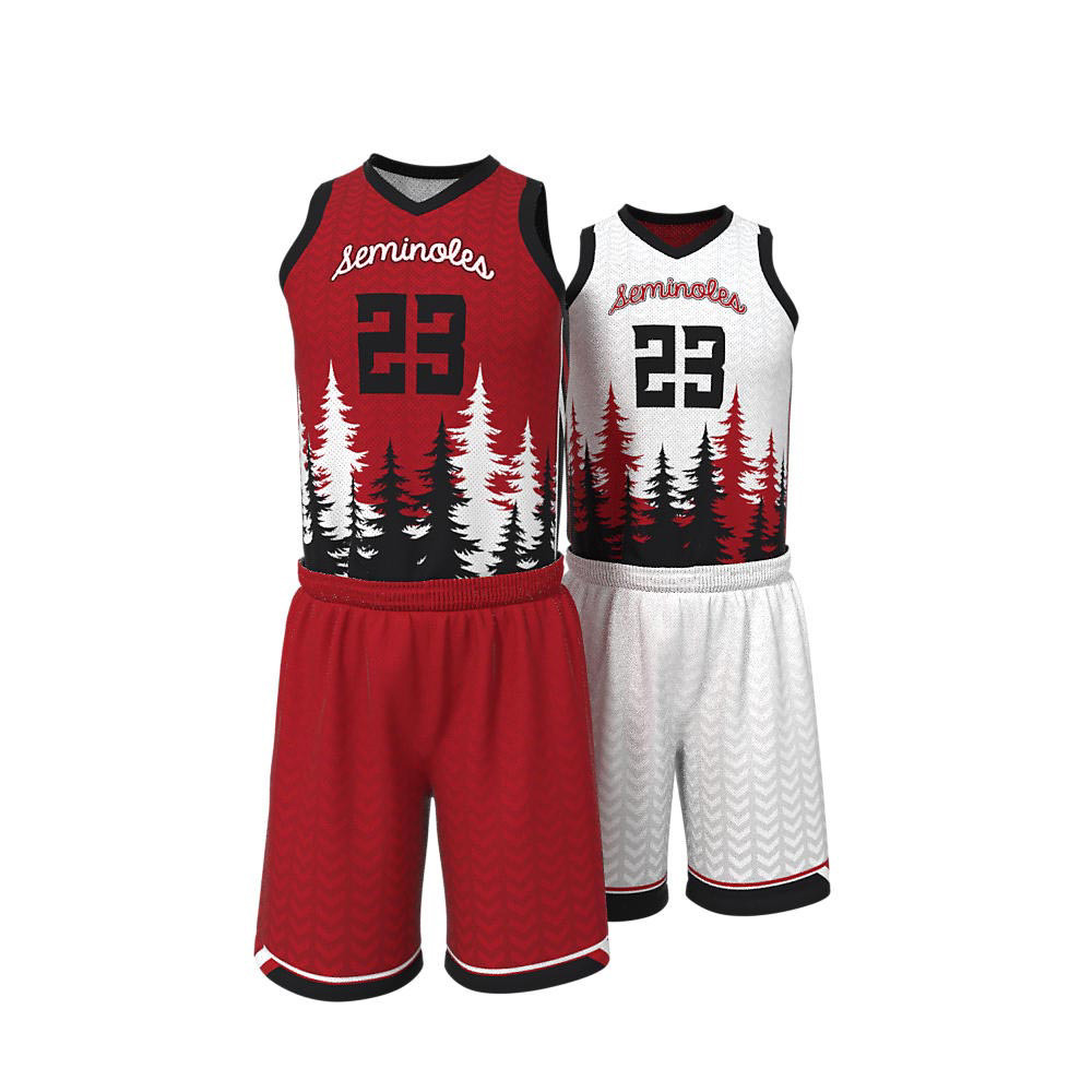 Premium Quality Custom Reversible Basketball Uniform Professional Manufacturer of Sports Wear Jersey - view 3