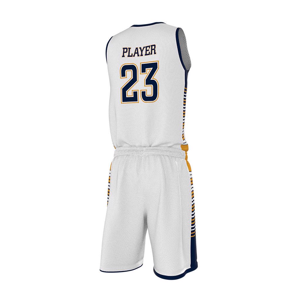 Custom Sublimation Reversible Basketball Uniforms for Adults High Quality Sports wear Jersey   - view 2