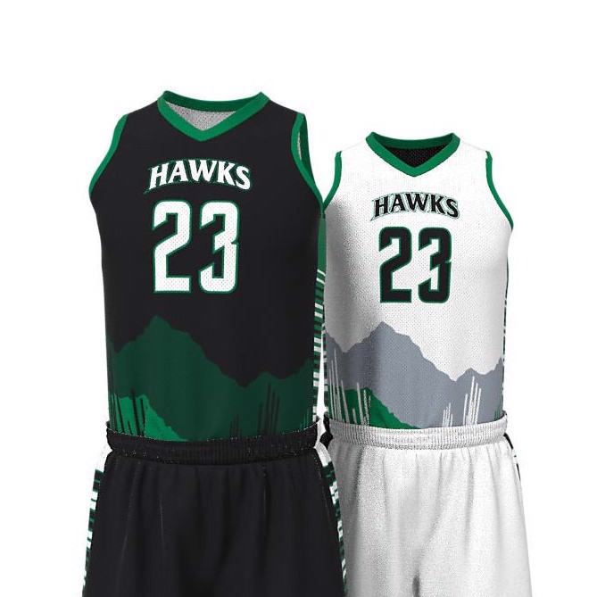High Quality Custom Sublimation Reversible Basketball Uniforms Adults Sportswear Basketball Jersey   - view 6