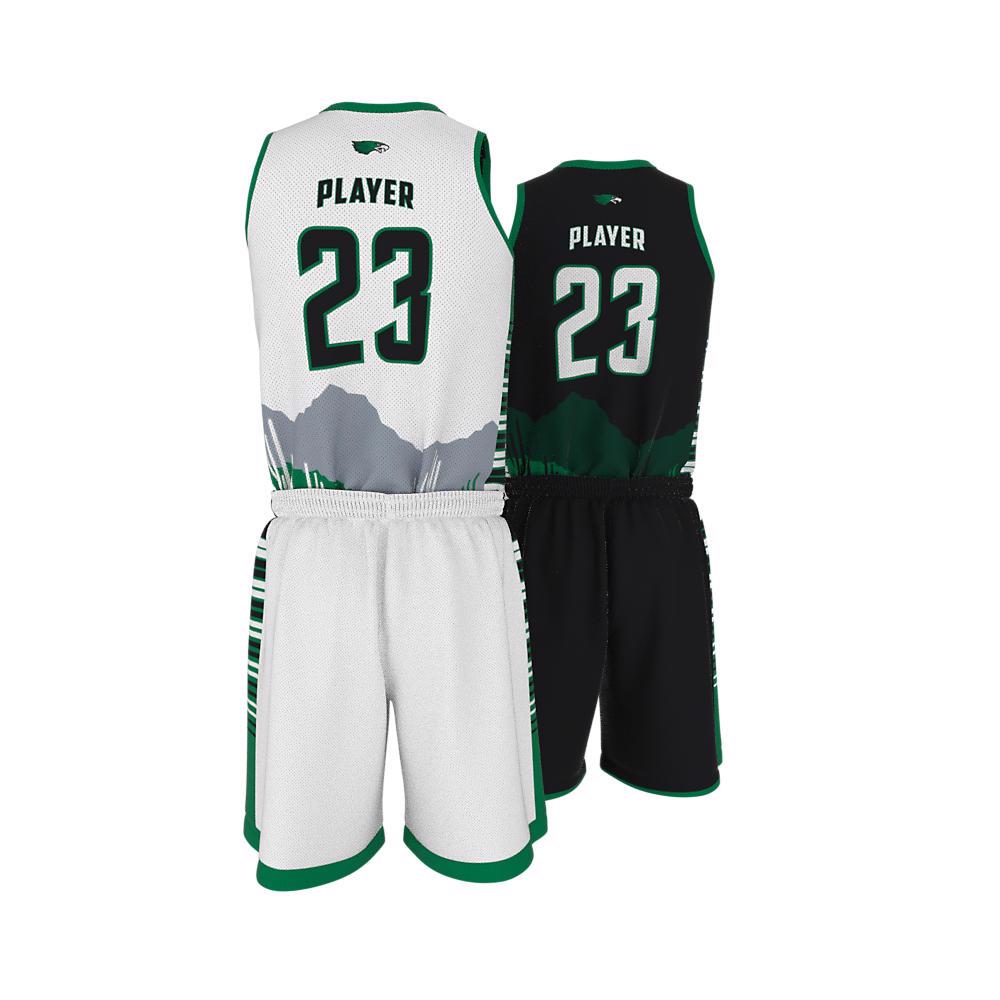 High Quality Custom Sublimation Reversible Basketball Uniforms Adults Sportswear Basketball Jersey   - view 11