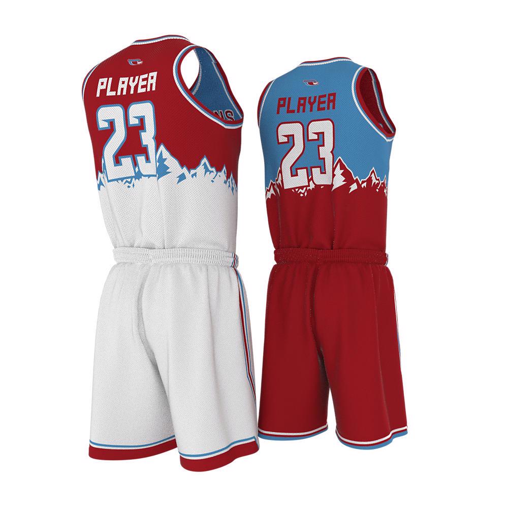Custom Sublimation 7v7 Reversible Basketball Uniforms for Adults Sportswear Basketball Jersey - view 2