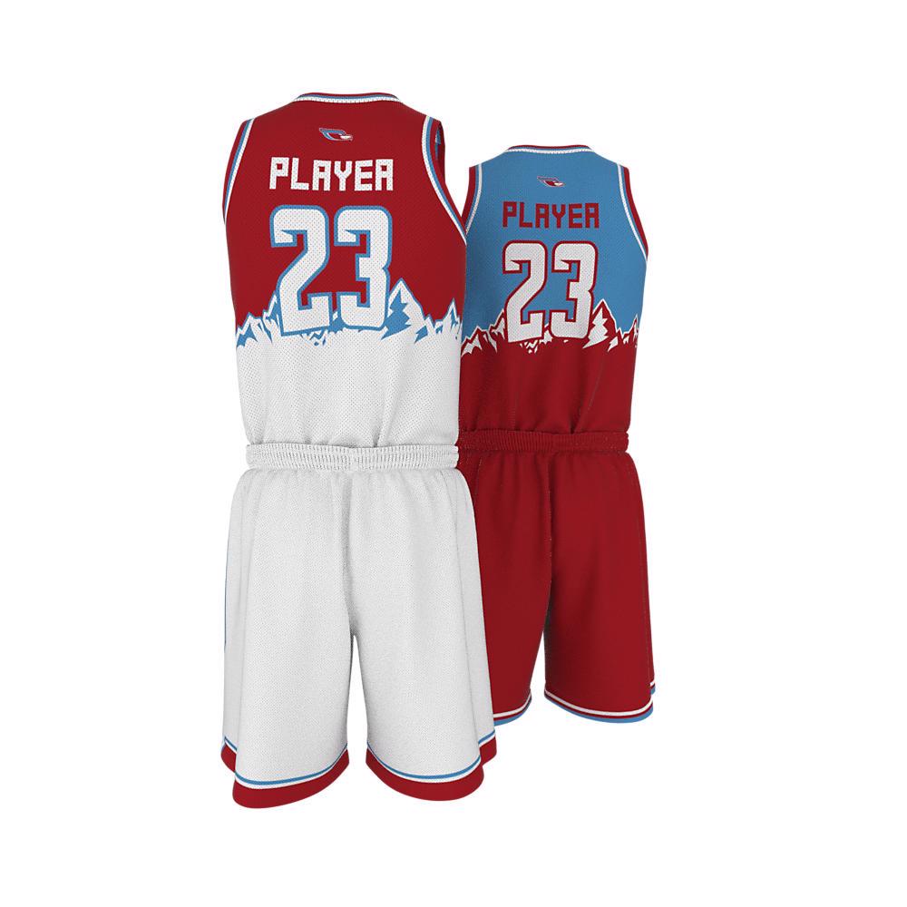 Custom Sublimation 7v7 Reversible Basketball Uniforms for Adults Sportswear Basketball Jersey - view 7
