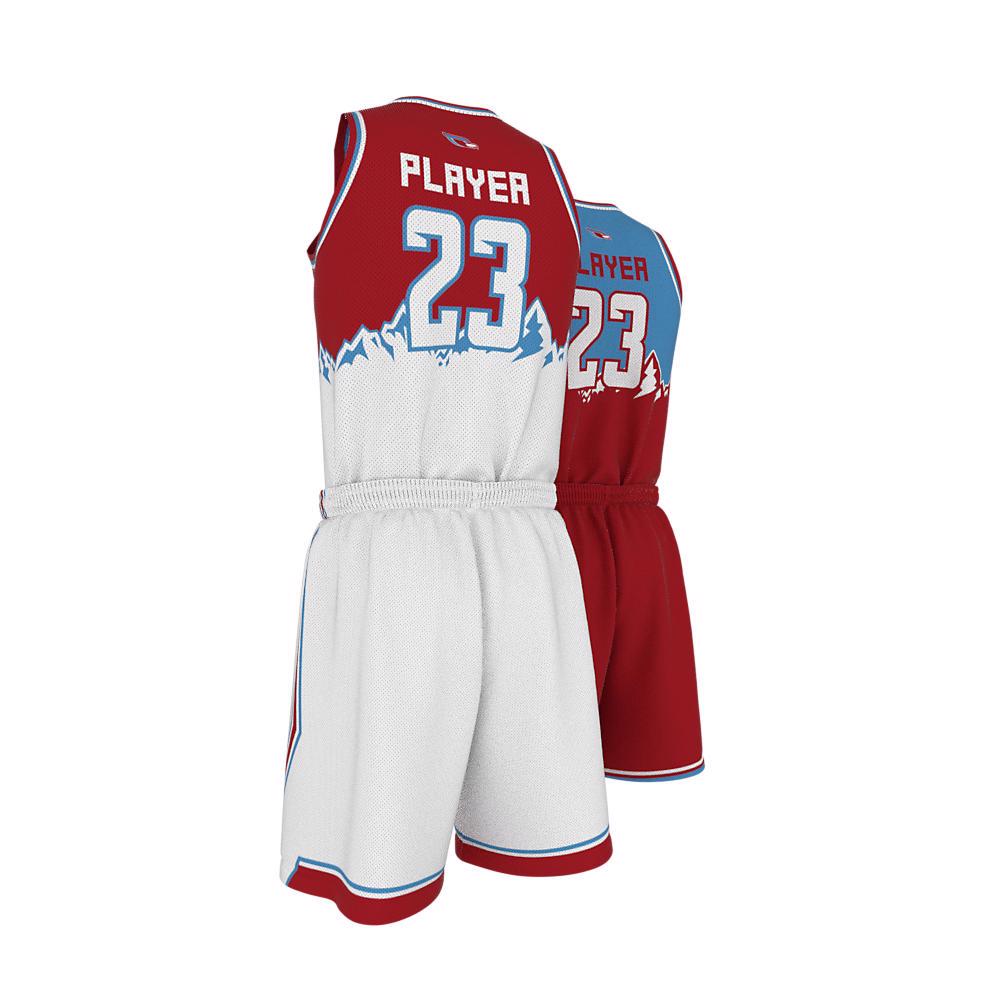 Custom Sublimation 7v7 Reversible Basketball Uniforms for Adults Sportswear Basketball Jersey - view 8