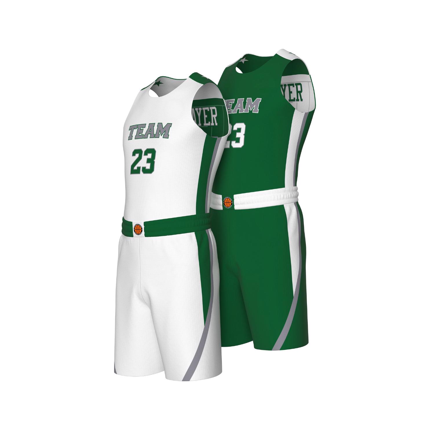 wholesale Price Custom Sublimation 7v7 Basketball Uniforms for Adults Sport Wear Basketball Jersey - view 17