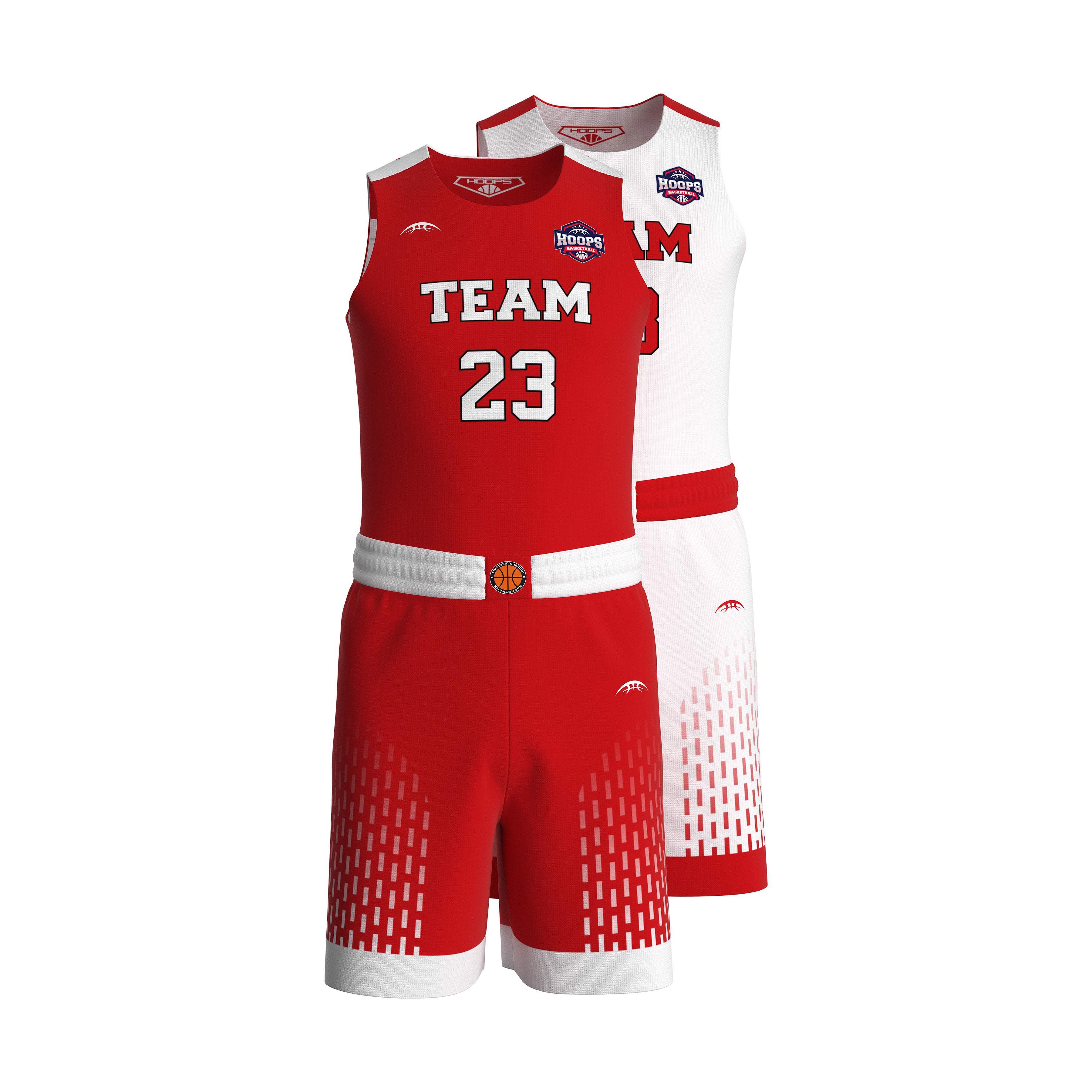Unisex Reversible Basketball Uniform for Adults Sublimation Sport Wear cheap price Basketball Jersey - view 7