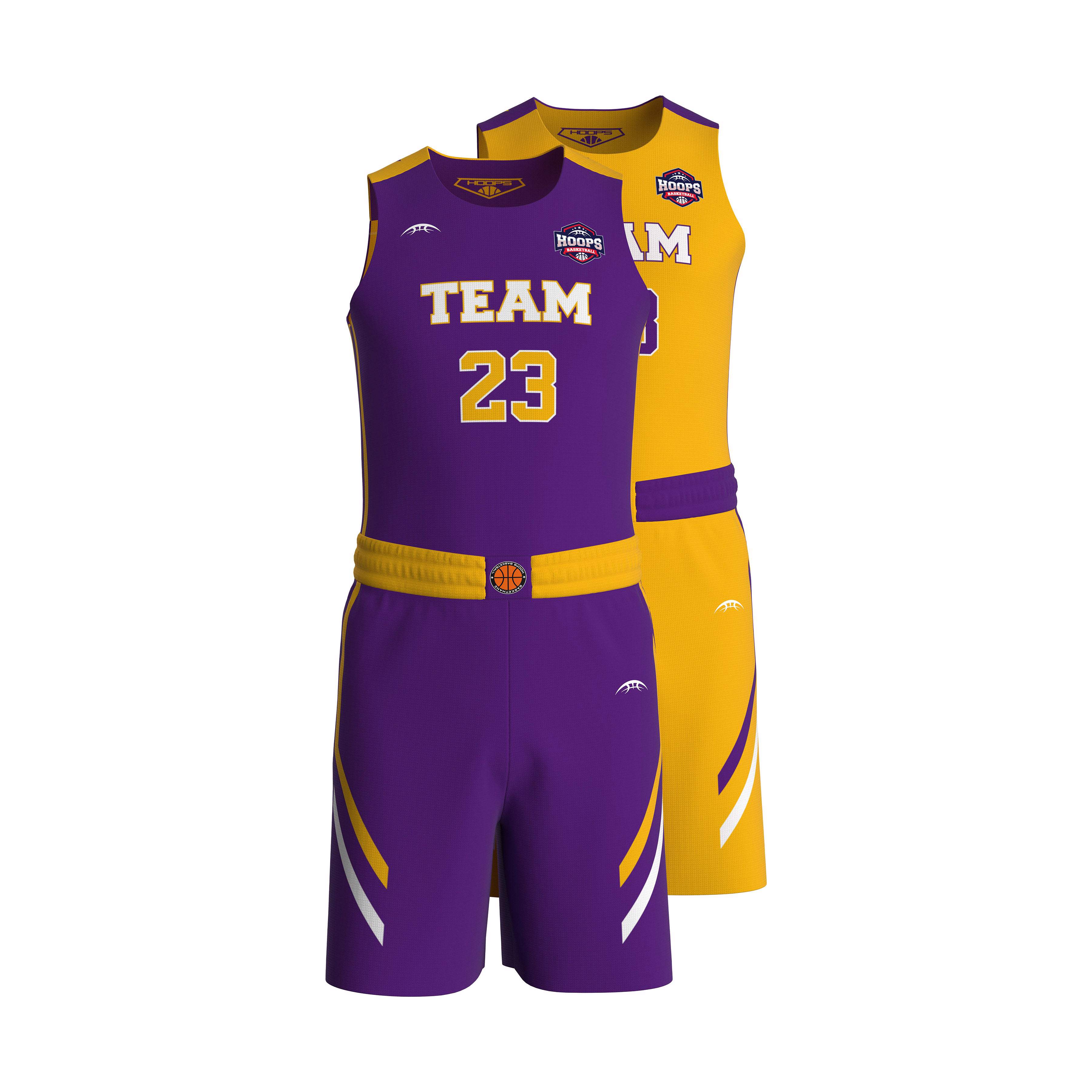 Reversible Basketball Uniform Sets High Quality Sublimation Sport Wear cheap price Basketball Jersey - view 10