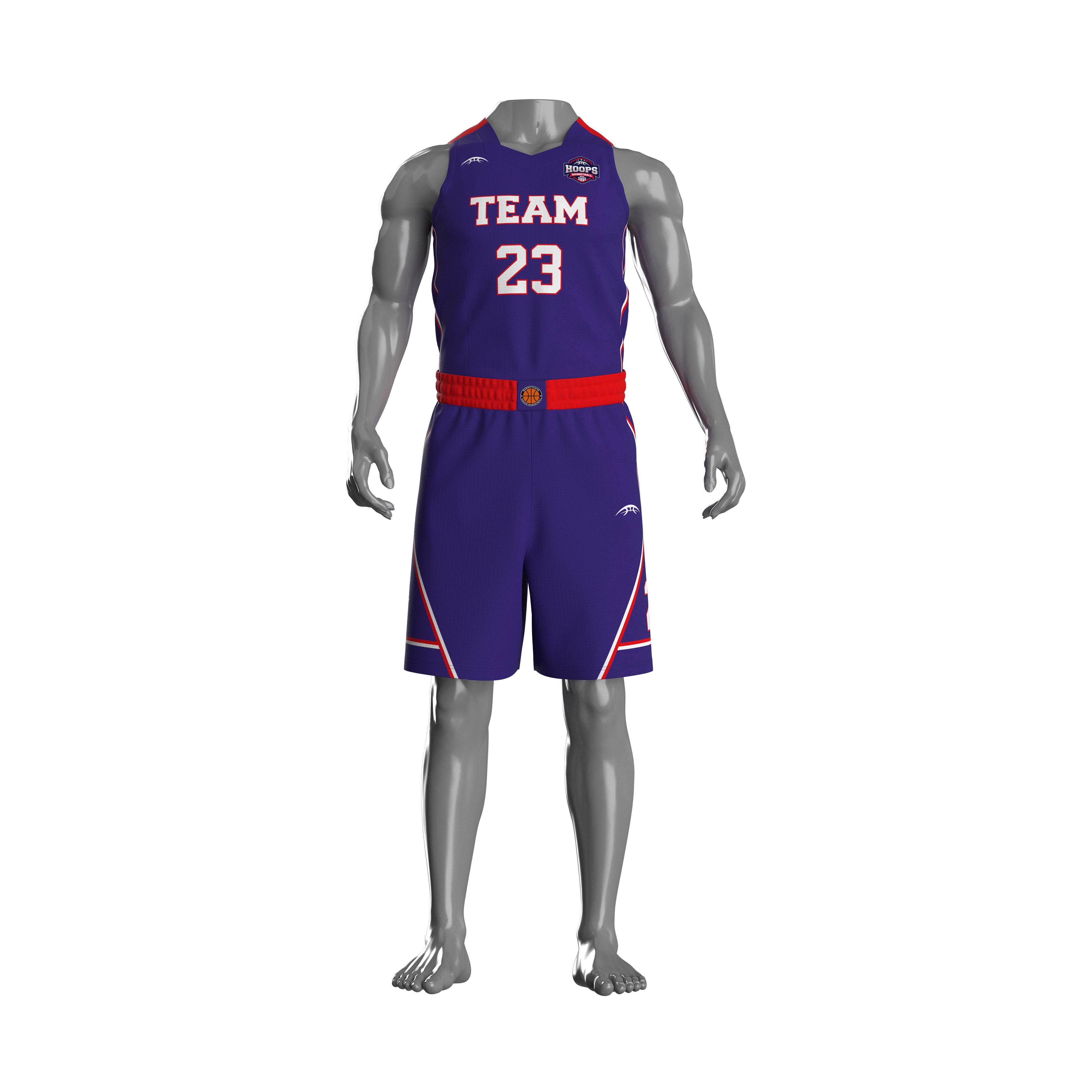 Basketball Uniform Custom Sublimation Reversible Basketball Jersey Sports wear - view 10