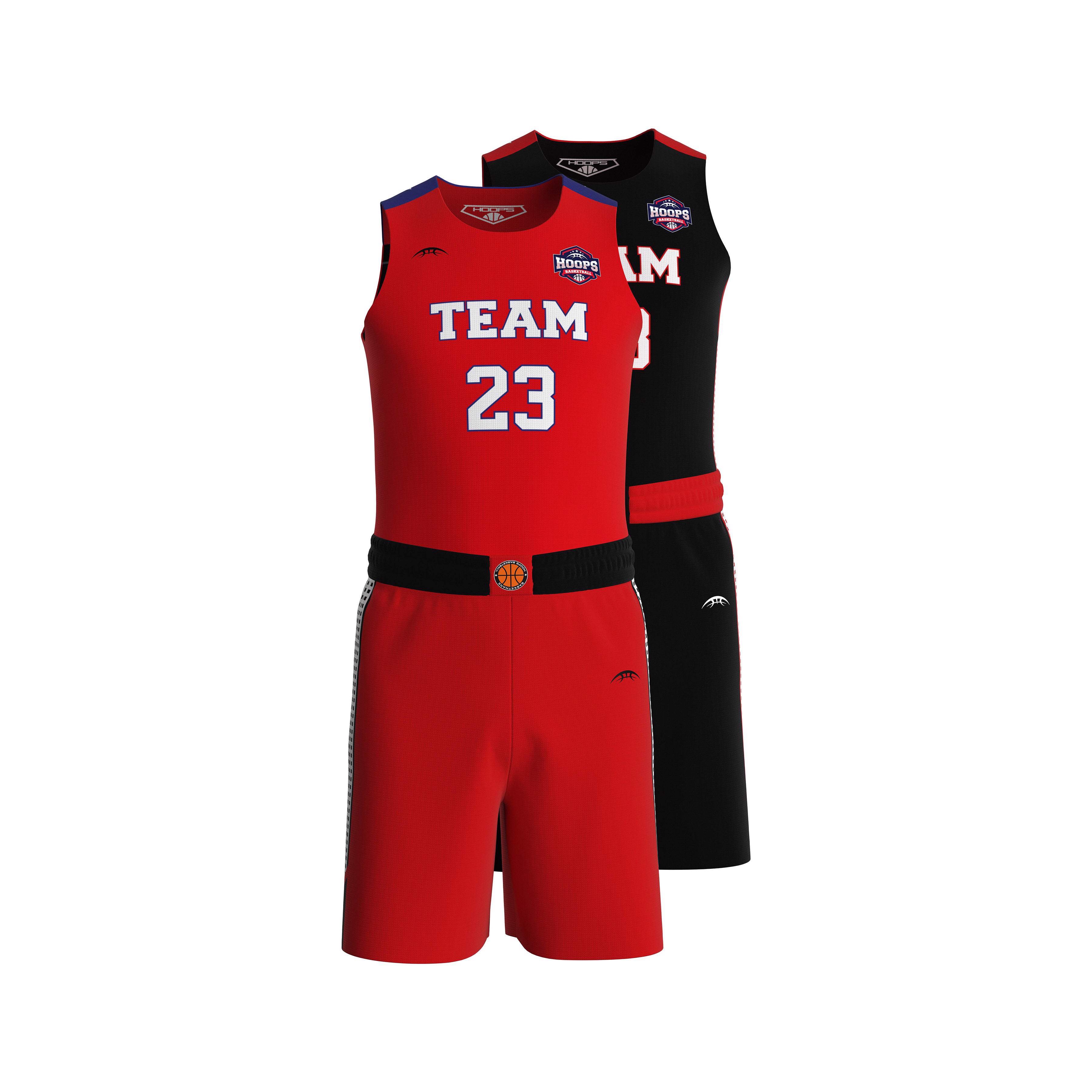Professional Manufacturer of 7v7 Reversible Basketball Uniform Custom Sublimation Sportswear Jerseys - view 2