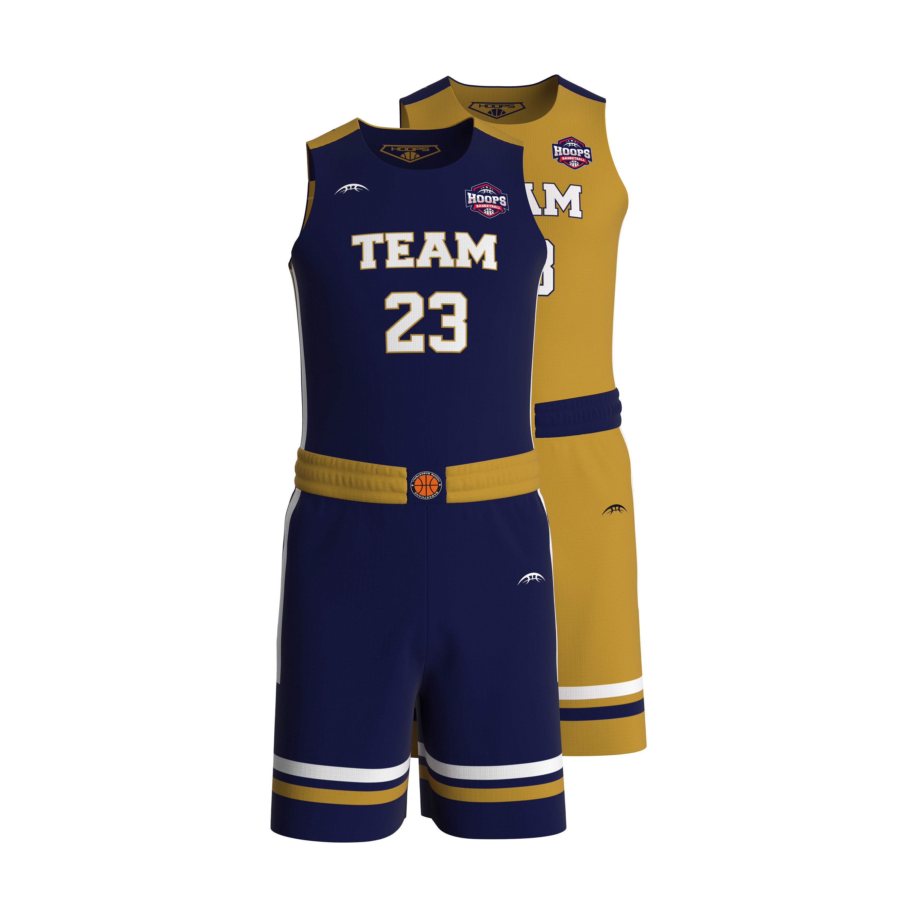 Sport Wear Reversible Basketball Uniform Sets High Quality Sublimation cheap price Basketball Jersey