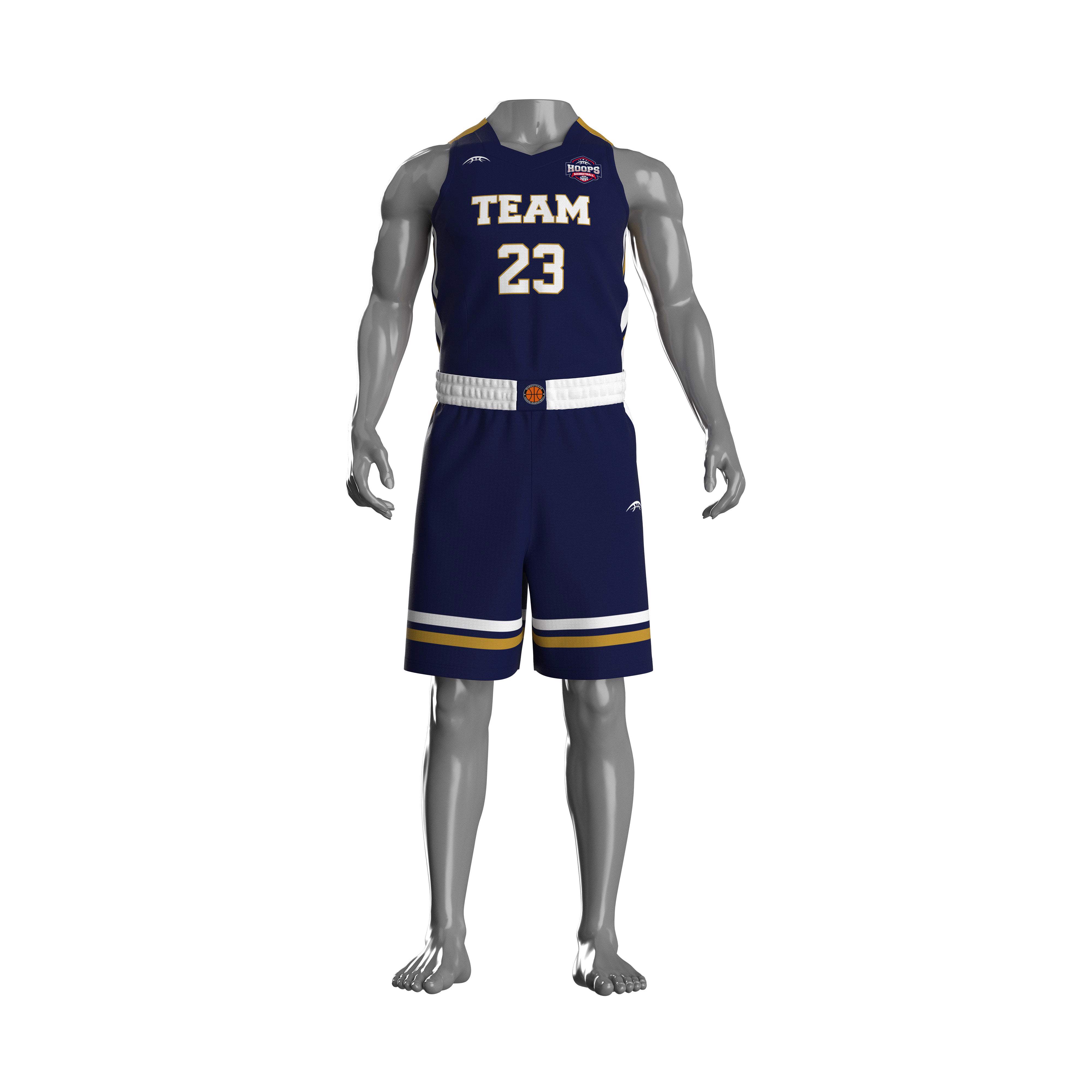 Sport Wear Reversible Basketball Uniform Sets High Quality Sublimation cheap price Basketball Jersey - view 3