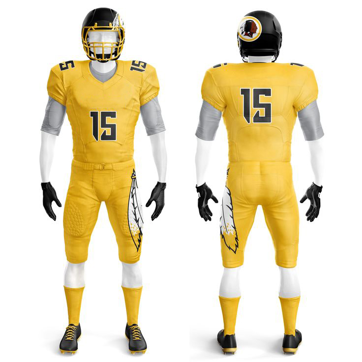 High Quality American Football Uniform Custom Made Latest Design American Football Uniform - view 6