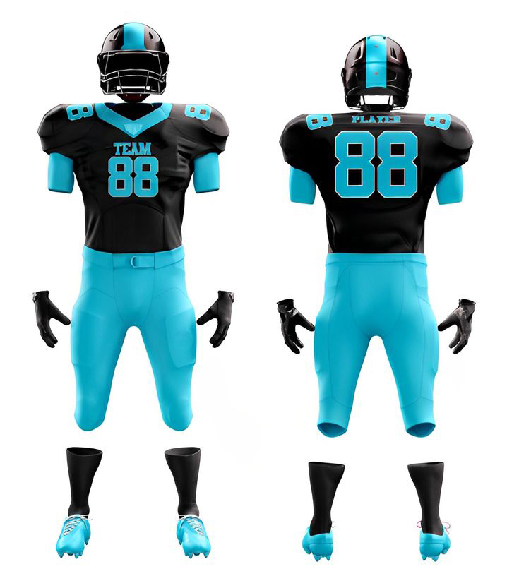 High Quality American Football Uniform Custom Made Latest Design American Football Uniform - view 8