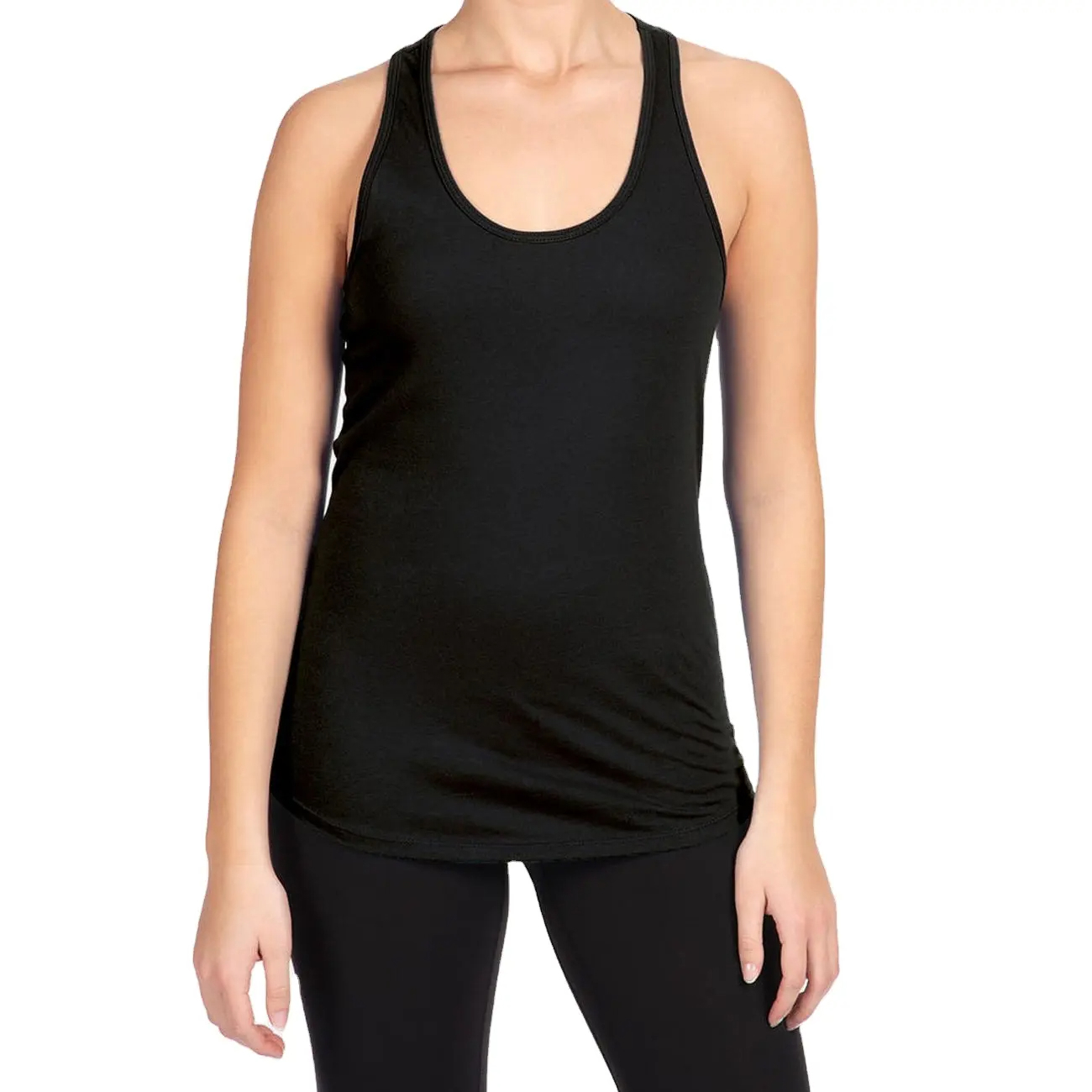 Wholesales Short Sleeves Workout Sports Women Women Tank Top Customized Sizes Sleeveless