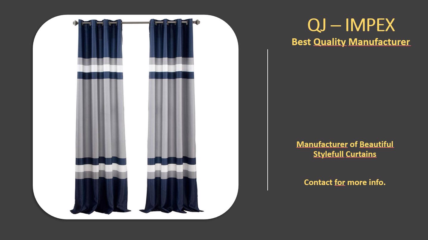 Hiqh Quality Colorful Stylish Embroidery Curtains - view 12