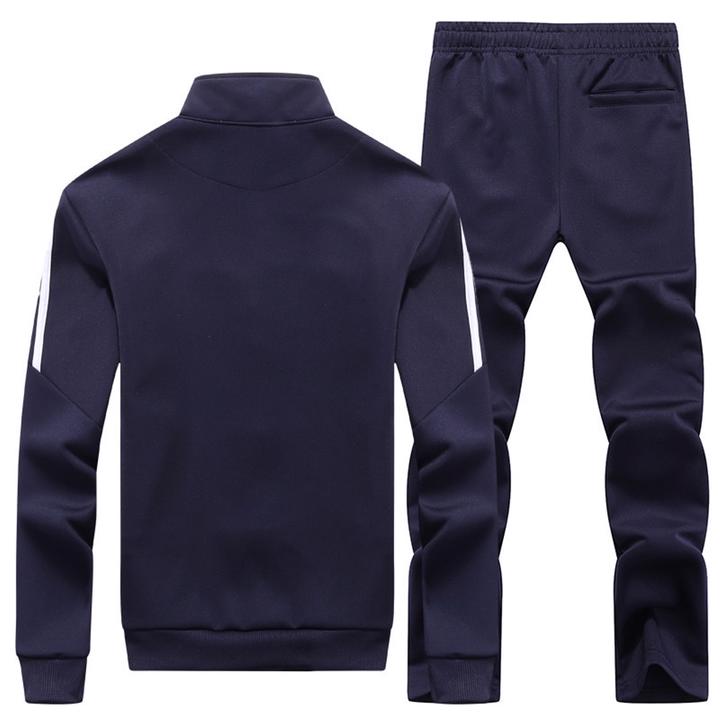 High Quality Custom Jogging Sportswear Men's Tracksuit 2 pieces Set Streetwear Sweat Suit - view 6