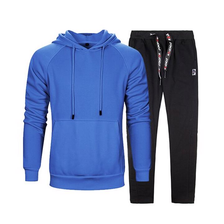 High Quality Custom Printing 2 pieces Set Sweat Suit Men's Tracksuit Wholesale Streetwear  - view 6