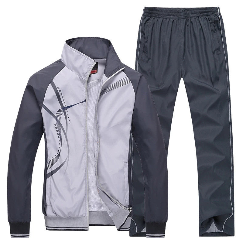 Custom Jogging Men's Tracksuit High Quality Sportswear 2 pieces Set Streetwear Sweat Suit
