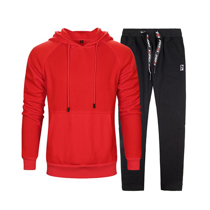 Wholesale Custom Printing & Embroidery Tracksuits High Quality Streetwear Sweat Suits 2 Pieces Sets - view 5