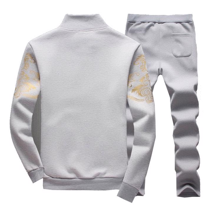 Premium Custom Printing & Embroidery Tracksuits High Quality Streetwear Sweat Suits 2 Pieces Sets - view 2