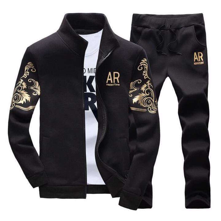 Premium Custom Printing & Embroidery Tracksuits High Quality Streetwear Sweat Suits 2 Pieces Sets - view 3