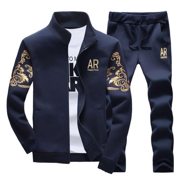 Premium Custom Printing & Embroidery Tracksuits High Quality Streetwear Sweat Suits 2 Pieces Sets - view 4