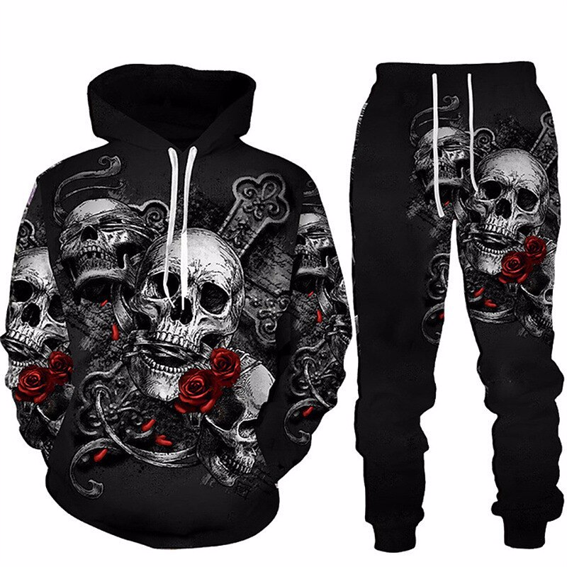 High Quality Custom Printing Tracksuits 2 Pieces Sets Street wear Wholesale price Sweat Suits - view 3