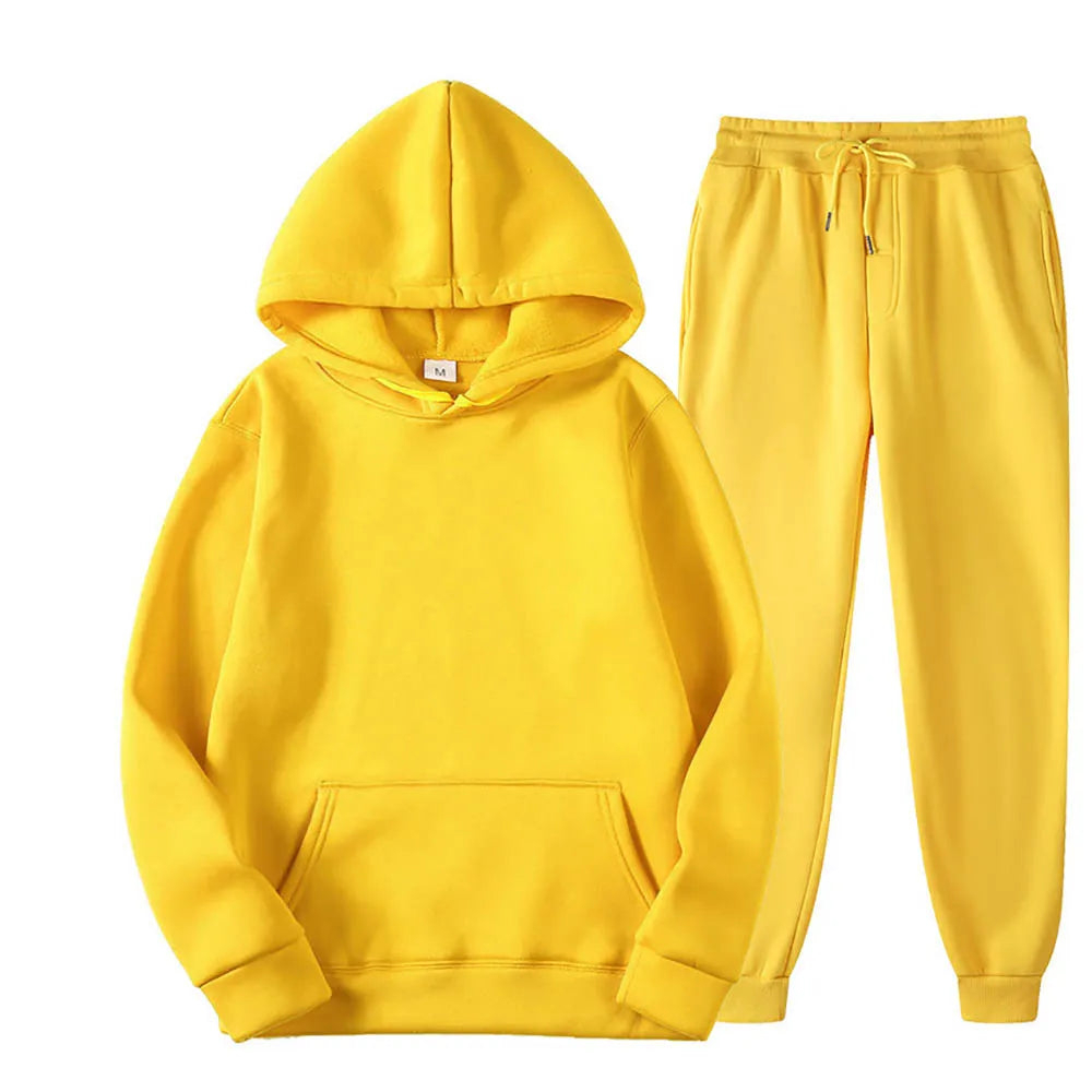 Wholesale Custom Printing Tracksuits 100% Cotton Comfortable Sweat Suits Hoodies Set Street wear - view 5