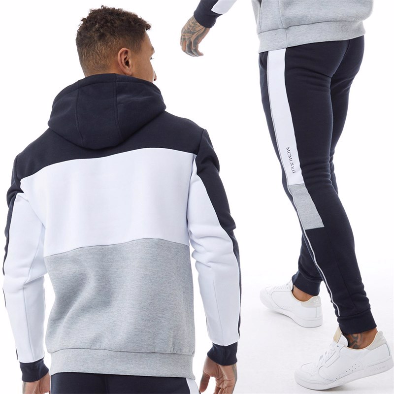 Custom 100% Cotton Printing Tracksuits Comfortable Sweat Suits Hoodies Set Wholesale Street wear - view 2