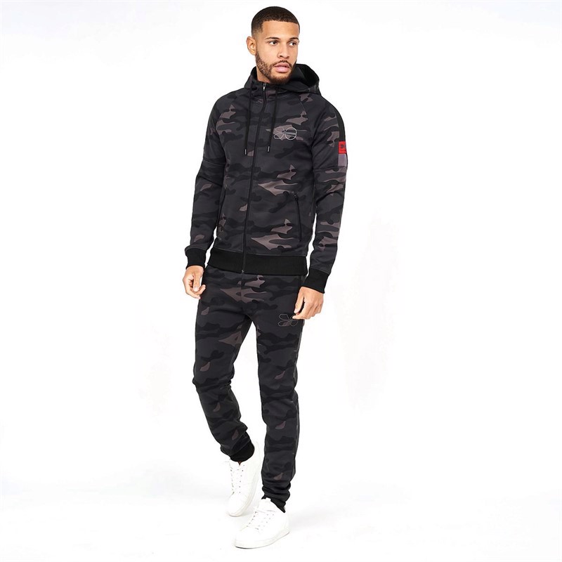Wholesale Custom Printing Tracksuits 100% Cotton Breathable Sweat Suits Hoodies Set Street wear - view 3
