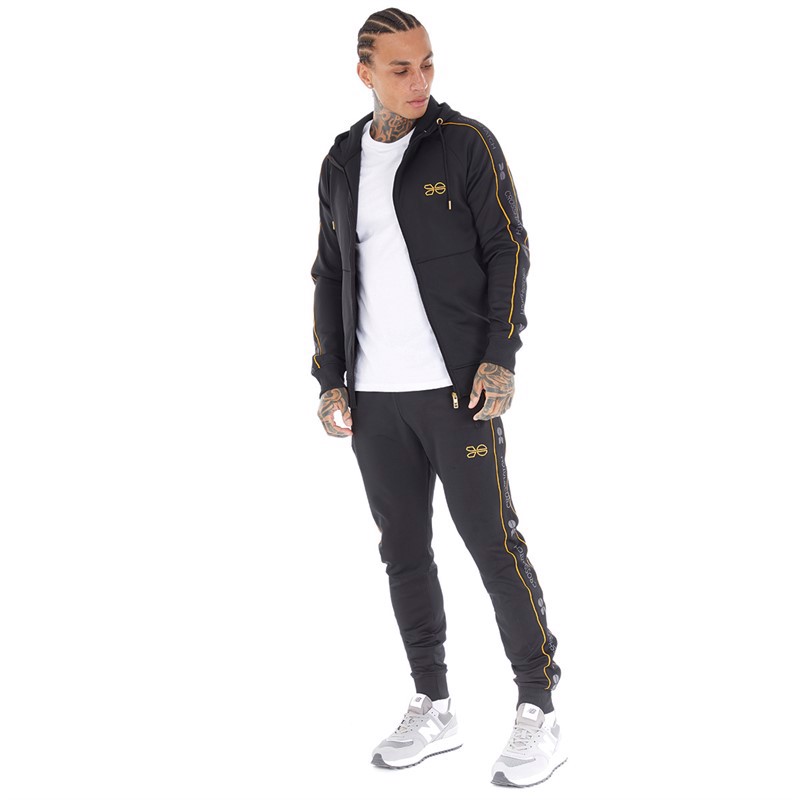 Custom your own design Tracksuits Sweat Suit High Quality Men's Hoodies Set Street wear 2 pieces set - view 3
