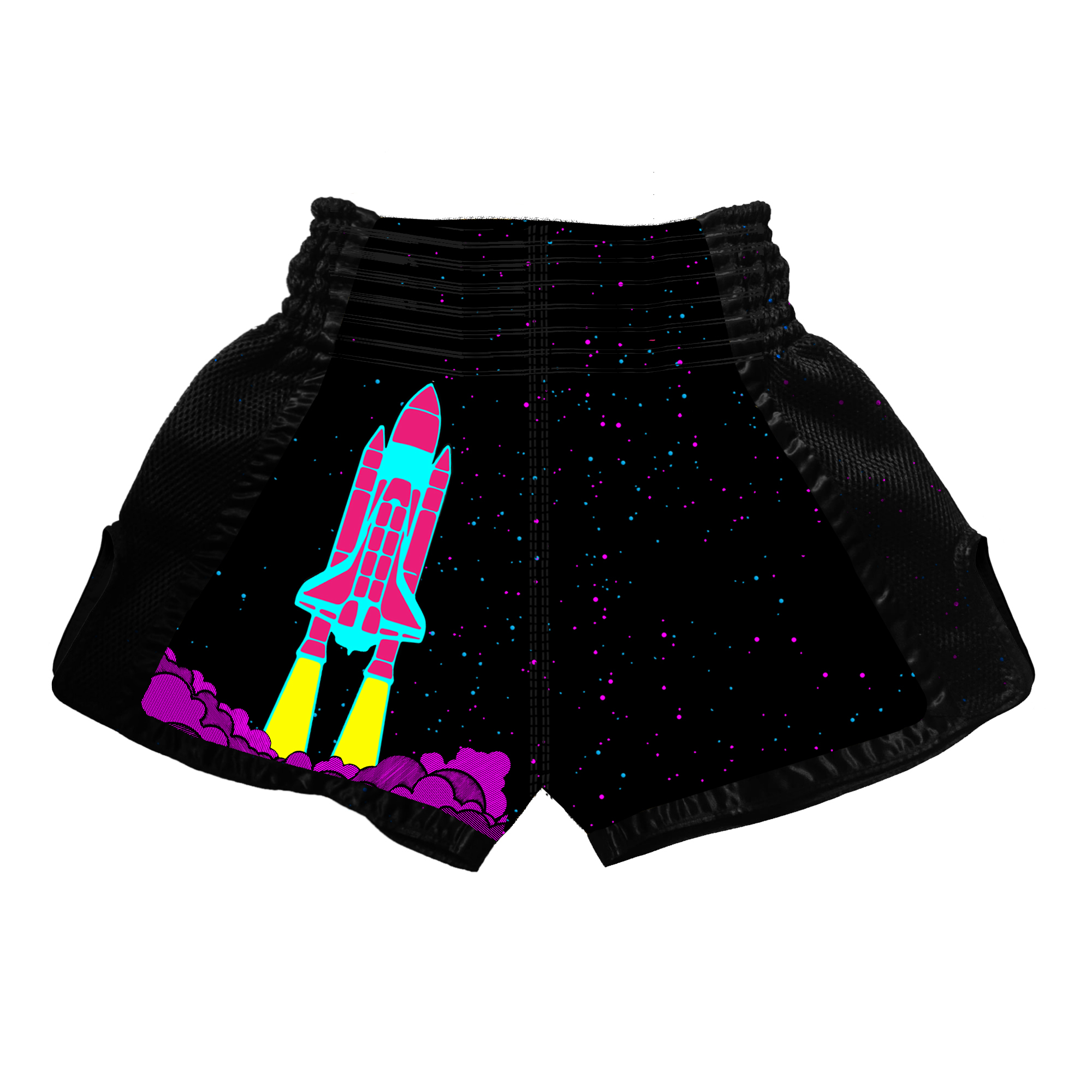 Spaceship Muay Thai Shorts - view 2