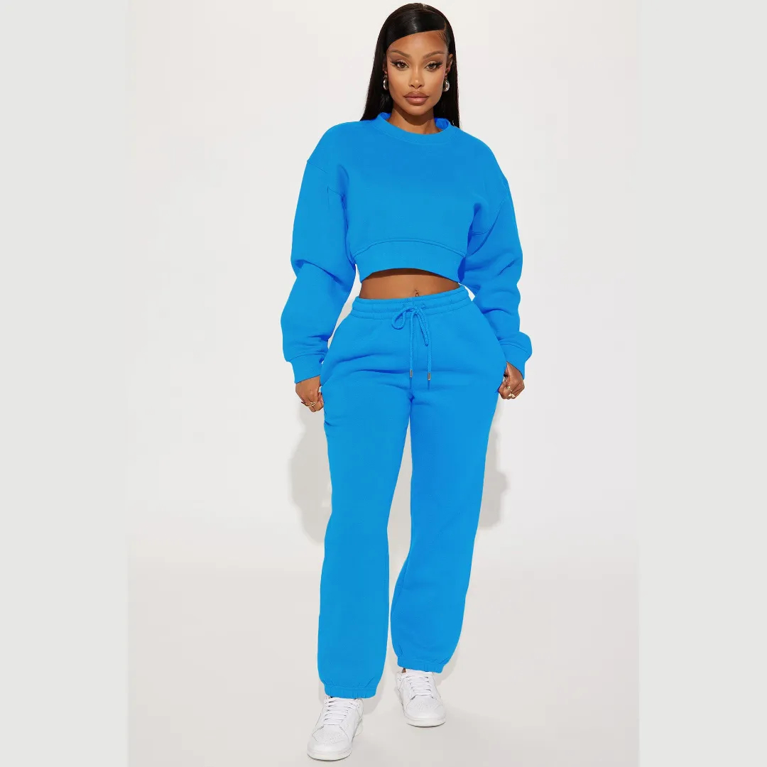 Quick Dry Winter Season Women Tracksuits Cotton - view 2