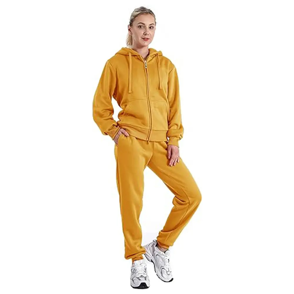 Outdoor Hooded Women Track Suit Jogging Tracksuit - view 2