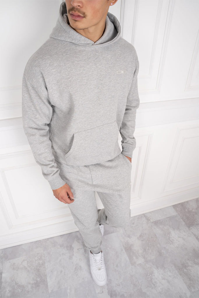 Custom logo oversized tracksuits cotton slim hoodie fit track suit men - view 2
