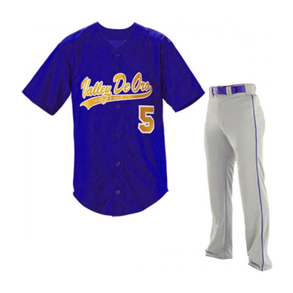 Customized Your Own Logo Baseball Uniform Hot Selling