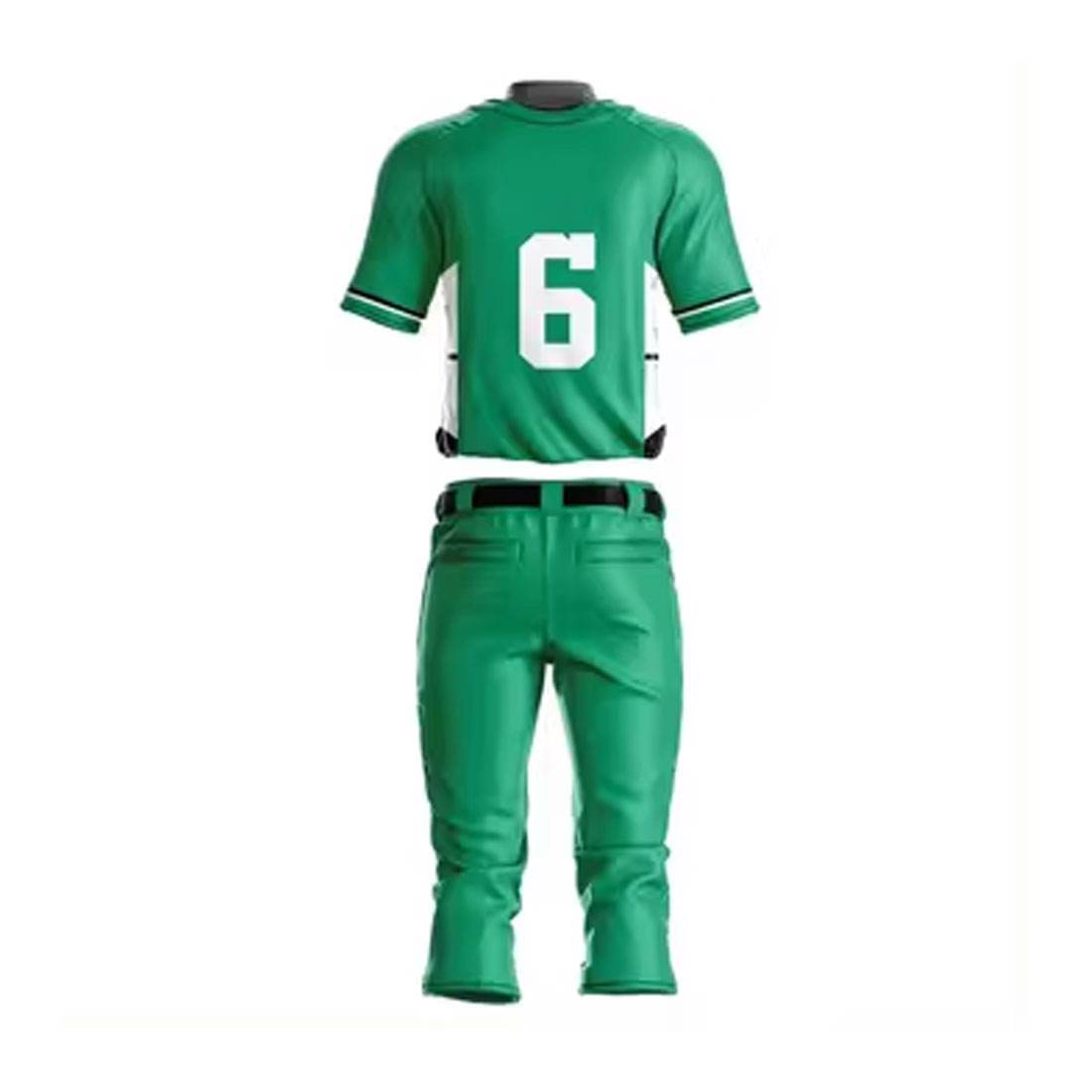 latest design Blank Plain printed Baseball Uniform 