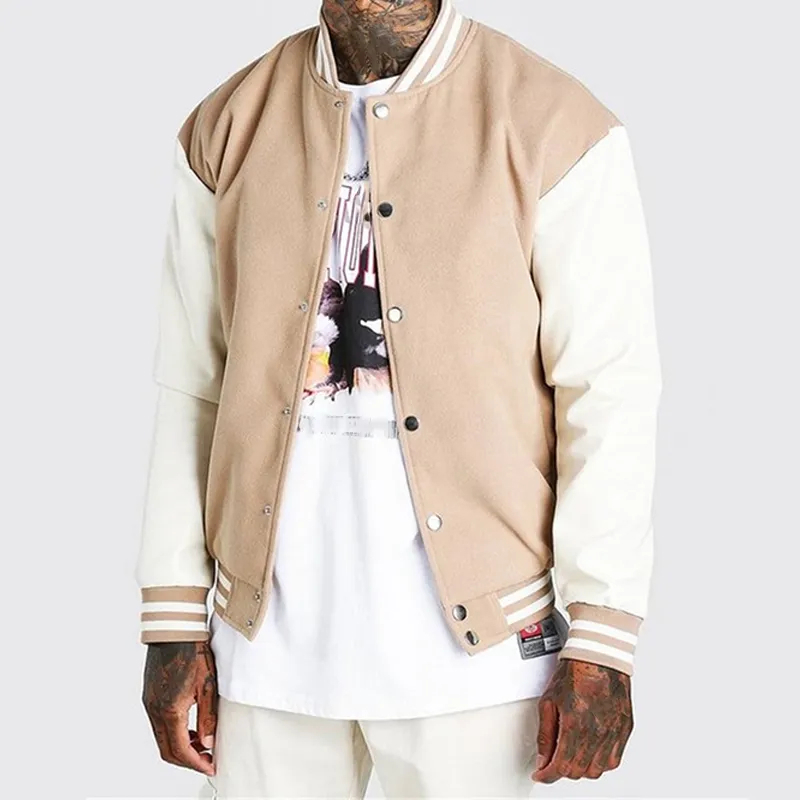 New High Quality Fashionable Men Baseball jacket