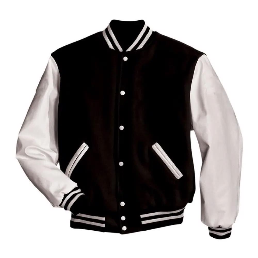 Varsity Jacket Custom Printing Long Sleeve Men's Baseball  Jacket