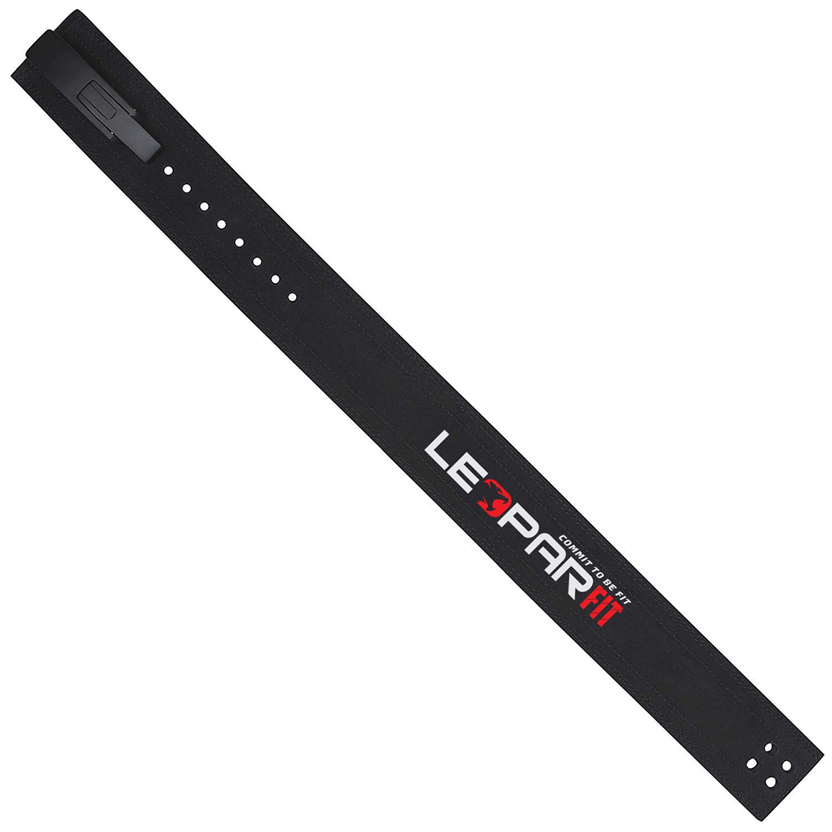 Lever Belt Black Genuine Leather Power lifting Men & Women Power Lifting 10mm Weightlifting Belt! - view 2