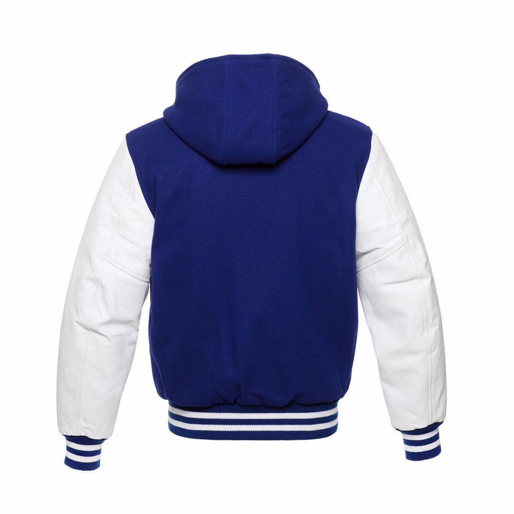  Fashion Unisex Turn-down Collar Satin Varsity Jackets - view 2
