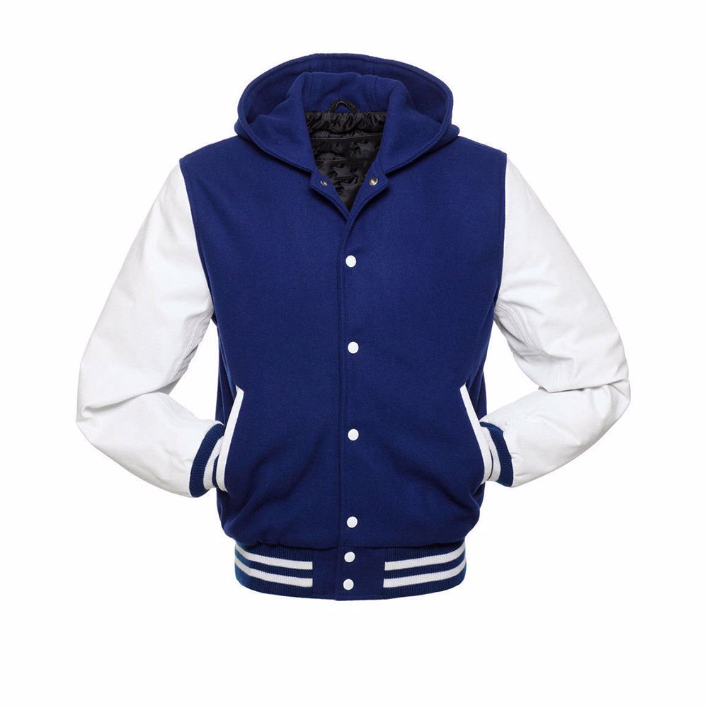  Fashion Unisex Turn-down Collar Satin Varsity Jackets - view 3