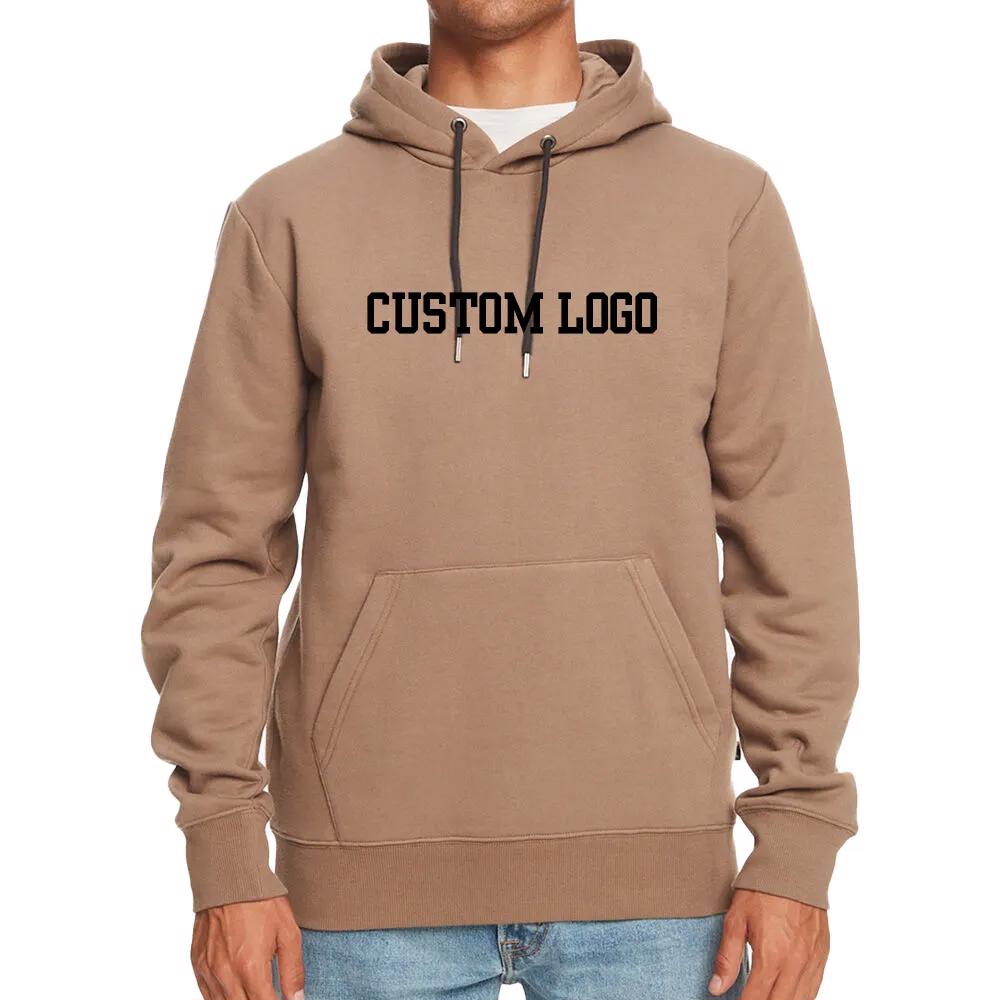 OEM Custom logo 100% cotton Heavy weight Hoodies plus size blank print logo Hoodies for high quality