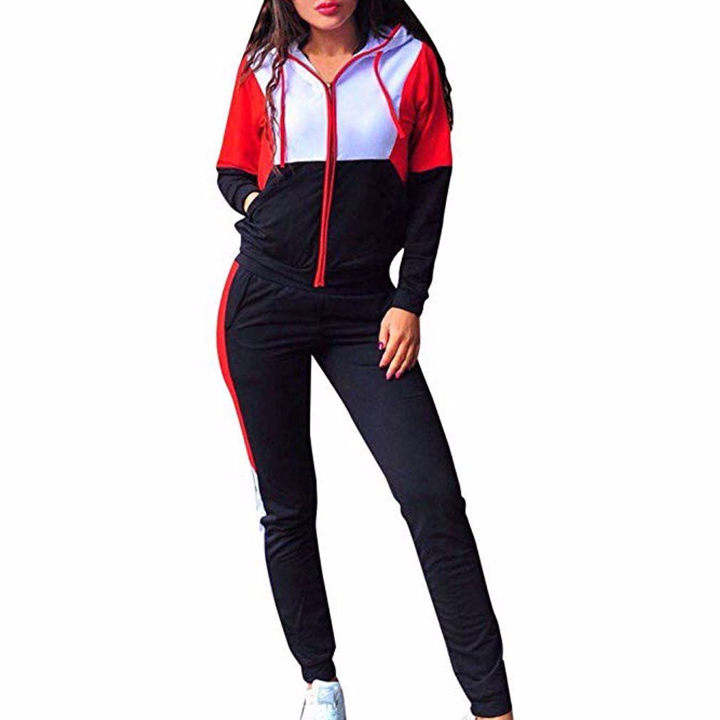 Custom Ladies jogging suits Fitness wholesale women