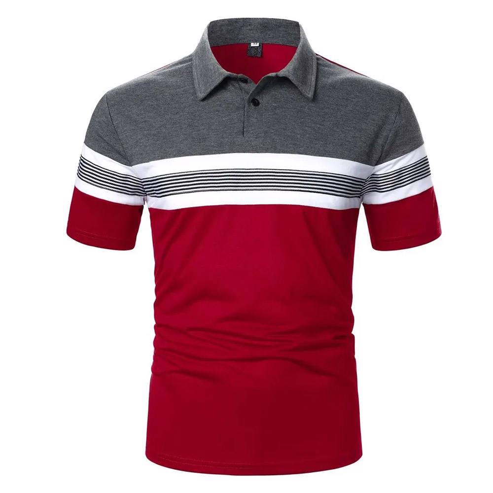 High Quality Mens Polo Shirts Blank Breathable Long Sleeve