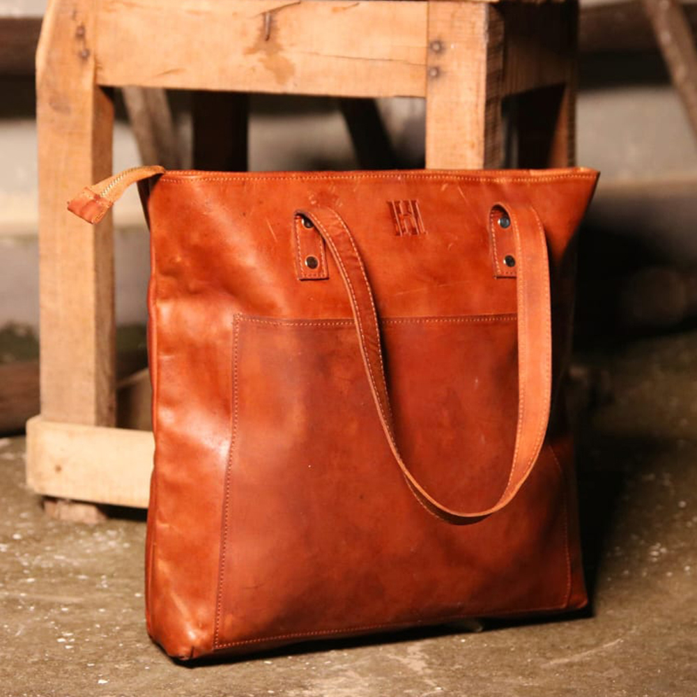 ladies leather tote bag, leather women's handbag, Original leather, Leather Purse, shoulder bag
