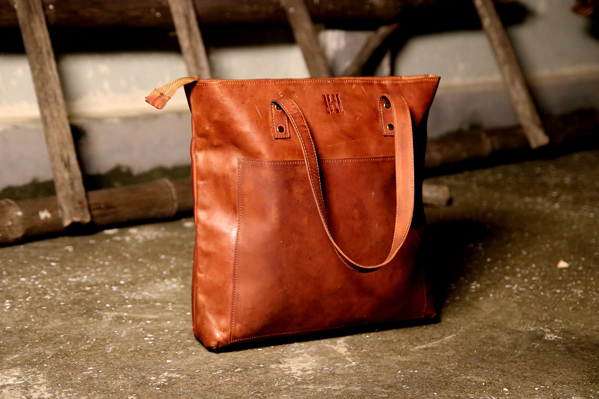 ladies leather tote bag, leather women's handbag, Original leather, Leather Purse, shoulder bag - view 8