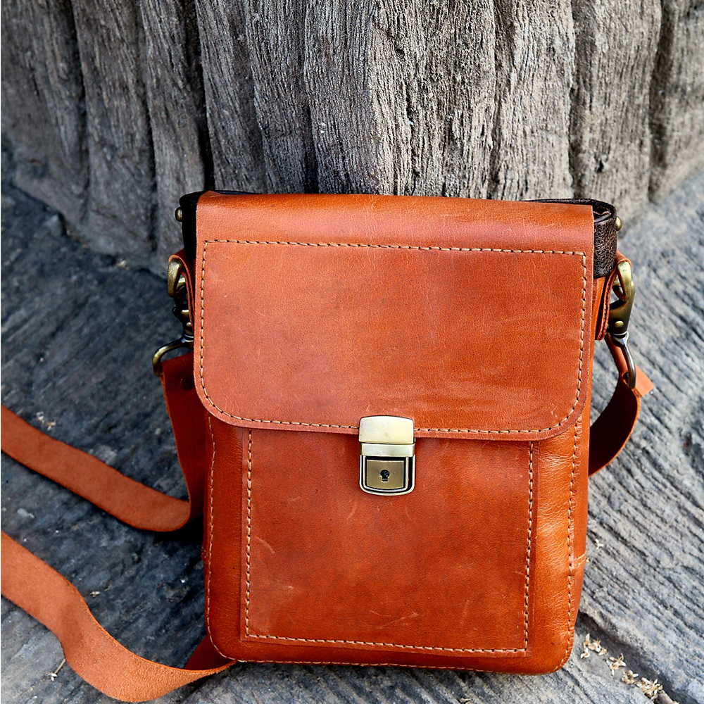 Leather Crossbody bag, shoulder bag, original leather crossbody bag, bag for travel, leather bag