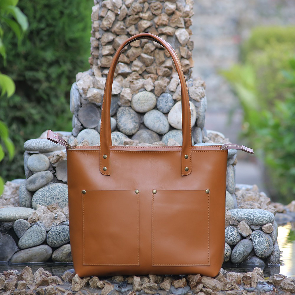 ladies leather tote bag, leather women's handbag, Original leather, Leather Purse, shoulder bag